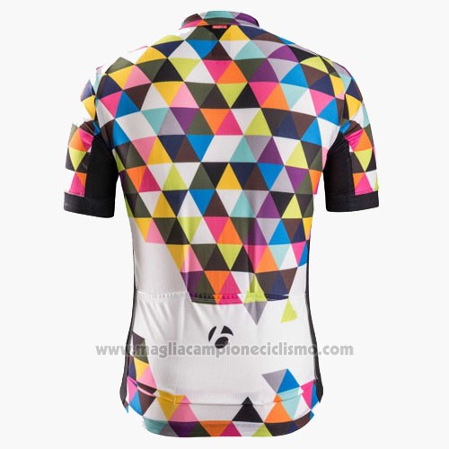 2016 Abbigliamento Ciclismo Trek Bontrager Nero e Bianco Manica Corta e Salopette